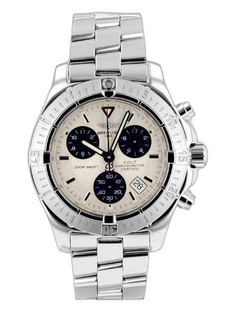 breitling aeromarine chrono colt ii a73380|Breitling colt a73380 price.